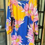 Trina Turk Breeze Tunic Dress Swimsuit Cover Up Swimwear NWT Medium long sleeve Photo 1