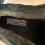 Blondo  Glenda Camo Waterproof Suede Wedge Sneakers Photo 4