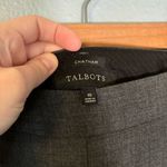 Talbots Women’s Chatham Grey Wool Tapered Cropped Trouser Photo 2