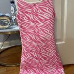 Triple Threads Boutique pink zebra sweater dress size M Size M Photo 0