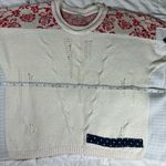 Anthropologie NWOT Pilcro Crew Neck Patch Sweater Photo 7