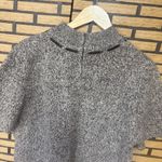 Alfred Dunner  Brown Bow Neckline Wool Blend Short Sleeve Sweater Size XL Photo 3