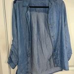 Velvet Heart Women’s Clothing Jean Jacket Button Up Embroidered Size Medium Photo 2