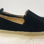 Journee Collection Leela Espadrille Slip On Sneaker Black Canvas Fabric 7 Photo 8