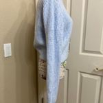 Jessica Simpson  light blue cardigan sweater Photo 2