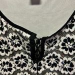 Dress Barn  Plus Size Floral Lace Top 1X Photo 3