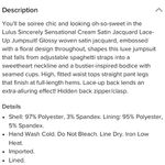 Lulu's Cream Satin Jumpsuit Size M Photo 6