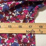 J.Crew  Afternoon Linen Sun Dress in Berry Floral BR439 Women's Size Medium Photo 7