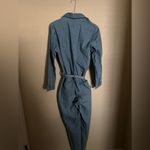 Outerknown  Wyatt Jumpsuit Denim‎ Flight Suit Long Sleeve Chambray Jean Sz XS NEW Photo 5