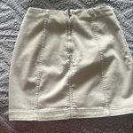 Free People  faded green, mini skirt and size 12 Photo 2