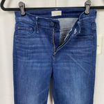 Mother The Insider Ankle Jeans in Cross Your Fingers Sz.25 NWT Blue Photo 6