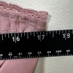 Forever 21  Pink Mini Dress Size M Smocked Waist Front Zip Sleeveless 100% Poly Photo 7