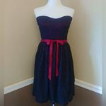 Black Lace Strapless Glitter Modcloth Party Dress Yellow Star Whimsigoth Fairy Photo 1