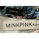 MINKPINK  Botanica Satin Mini Skirt Pink Red Purple Black Blue Yellow M New Photo 5