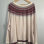 Talbots New NORDIC FAIR ISLE CREWNECK SWEATER lambs wool blend size 3X Photo 5