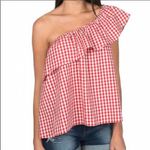 Lauren James Red Gingham Top Photo 0