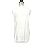 Articles of Society  M White Built-In Bra Tank Top Minimalist Sleeveless NWT Photo 5