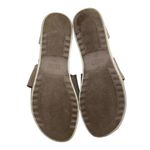 Eileen Fisher Womens Taupe Perforated Nubuck Wedge Sandals Back Zipper Size 8.5 Photo 9