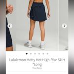 Lululemon Hotty hot skirt high rise long Sz 2 Photo 6