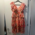 VICI Always Falling Floral Midi Dress Photo 5