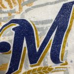 Campus Lifestyle Milwaukee Brewers National League Women's White Graphic T-Shirt Size XL Photo 2