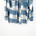 Old Navy Old Navy Womens Plaid Soft-Brushed Utility Flannel Shacket Shirt Jacket Size 3X Photo 3