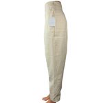 NEW Song of Style Yellow White Gingham High Rise Wide Leg Casual Pants Size L Size L Photo 1
