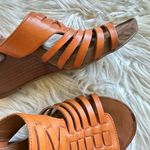 Franco Sarto leather wedge slip-ons Photo 5