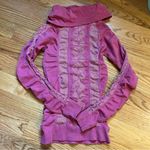 Athleta cowl neck dri-fit comet long sleeve pullover size small Photo 1