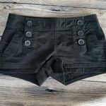 EXPRESS ✨ Womens Black Button Front Shorts Short✨ Photo 0