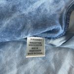 Poetry  Blue boxy Tie-Dye Casual button down Shirt Photo 3