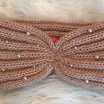 Betsey Johnson pearly orbit knit headband & scarf Photo 1