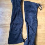 Marc Fisher octavie grey over the knee tie boots Photo 5