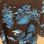 Ann Taylor NEW SP Small Floral Toile Square Neck Shift Dress in Night Sky (Blue) Photo 5