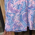 Lilly Pulitzer Lily Pulitzer LUXLETIC Biker Shorts Alligator print high rise workour later Photo 3