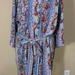 Vera Bradley Womens Plush Robe Size S/M Colorful Paisley Comfy Cozy Loungewear Photo 0