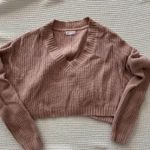 Full Tilt  pink cropped sweater. Women’s M Photo 0