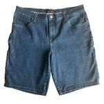 Lee Dark Wash Relaxed Fit Jean Shorts Size 12 regular Photo 0