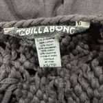 Billabong  Crochet Grey Pullover Mini Surf Beach Dress Women’s XS Photo 2