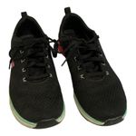 Skechers Womens Ultra Groove Black Lite Weight Lace Up Sneaker Shoes Size 8.5 Photo 2