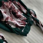 One Love Clothing Green Floral Off The Shoulder  Photo 3