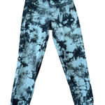 Kensie Paint Wash‎ Blue Capri Leggings Photo 0