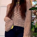 Free People dead stock warm sands knit sweater Photo 1