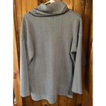 Calvin Klein Cowl Neck Tunic Top Chevron Print Long Sleeve Pullover Size Large Photo 1