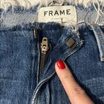 frame denim  Women's Le Cutoff Denim Jean Shorts Size 30. Distressed Photo 7