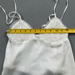 NWT Beverly and Beck Cami Top XS Women White Satin Lace Detail Sleeveless Pacsun Photo 3