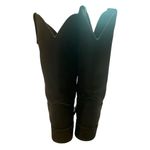 Durango  Women’s Black Leather Pull On Cowboy Boots size 5 Photo 3