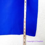 New! Aidan Mattox royal blue‎ strapless ruffle top, US size 14 Blue Photo 8