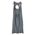 Lululemon Go For It Dress Womens 10 Gray Hyper Stripe Racerback Bodycon Athleisu Photo 4
