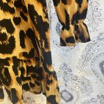 River Island ‎ Tan Long Sleeve Leopard Dress Size 2 Photo 3